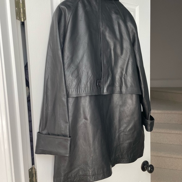 Vintage Pano Sereti Leather Coat - Picture 2 of 5